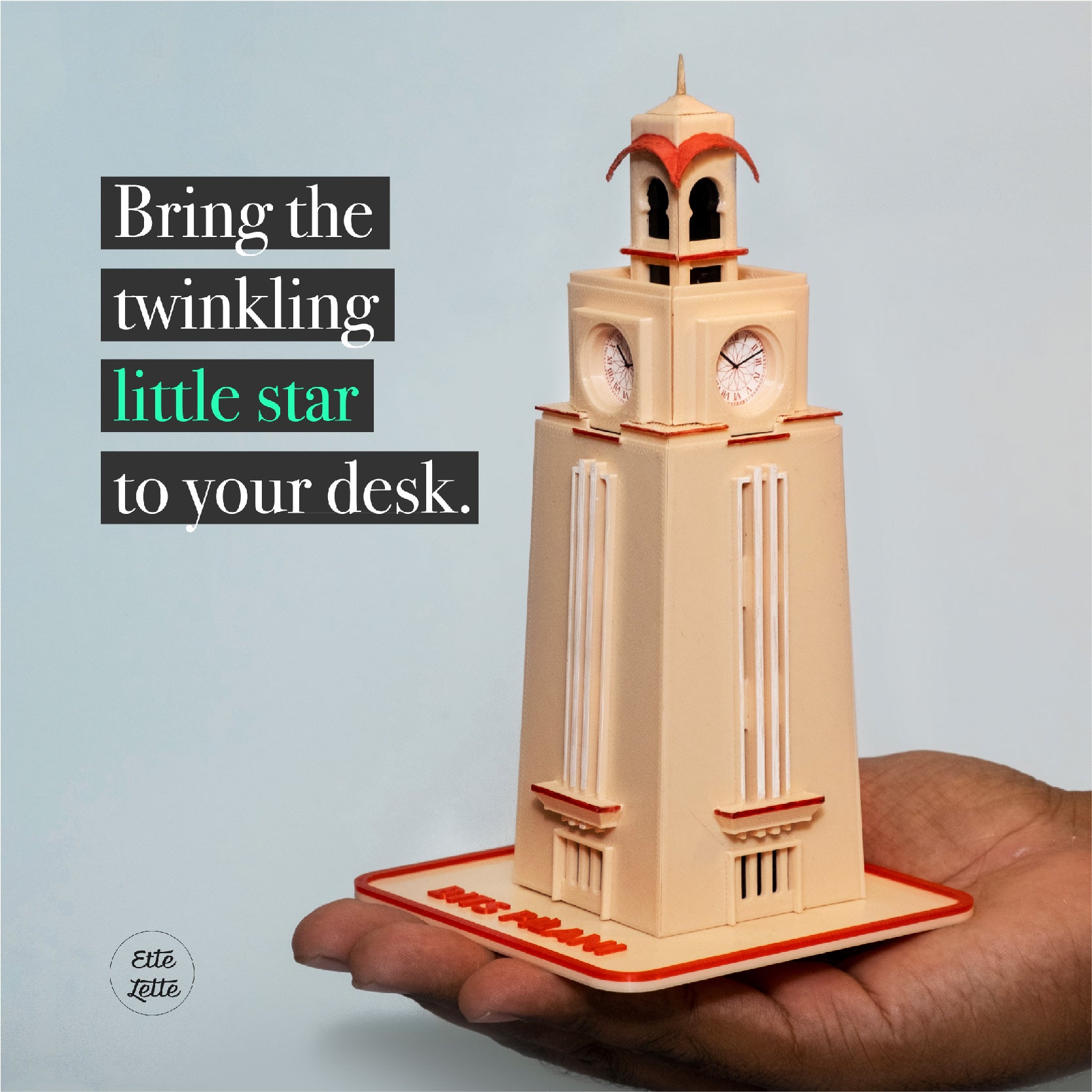 Miniature Clock Tower - BITS Pilani Souvenir